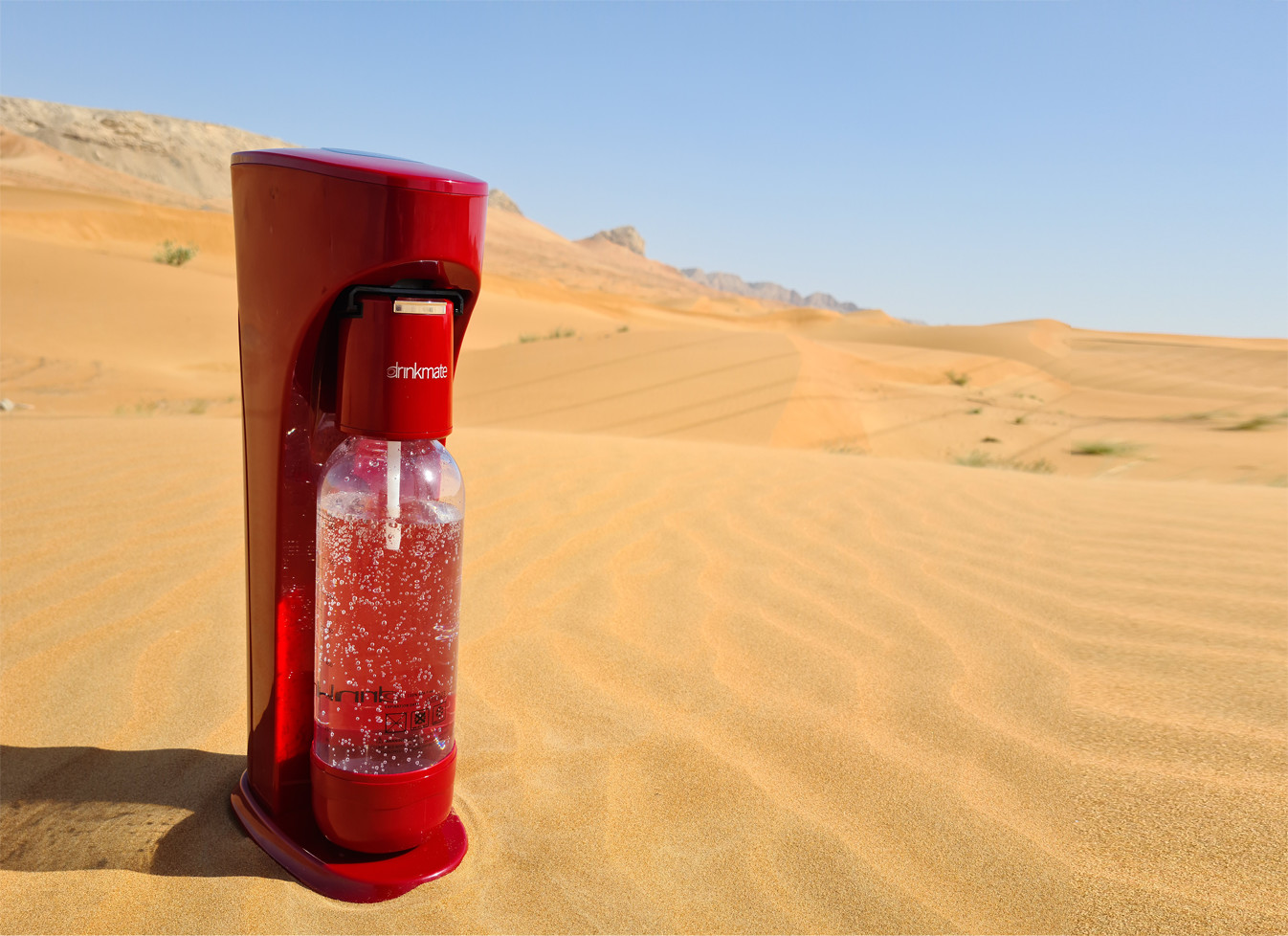 Drinkmate in desert rec